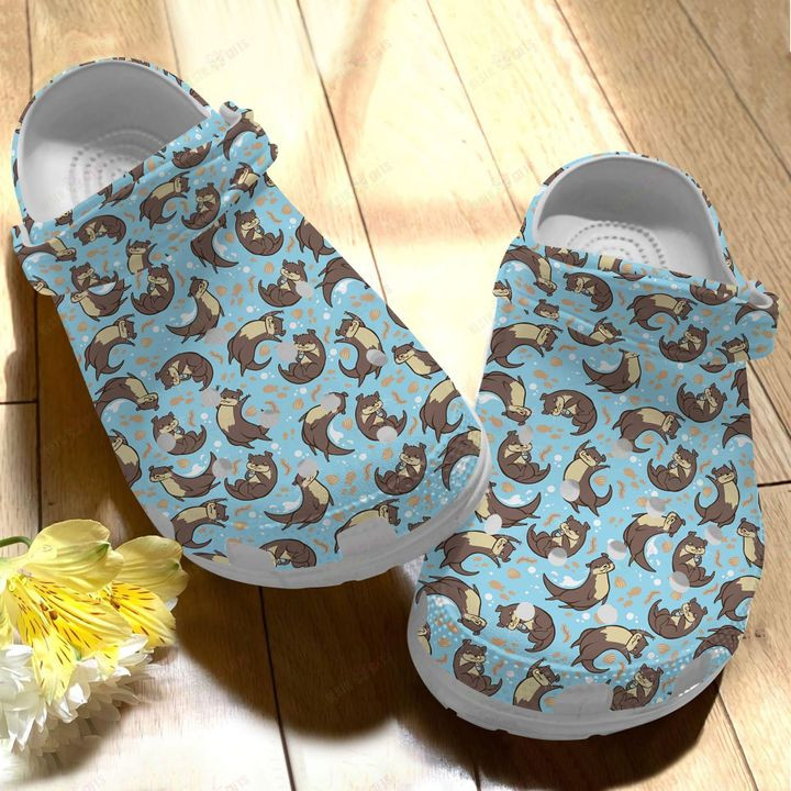 Otter Cute Crocs Classic Clogs Shoes PANCR0421