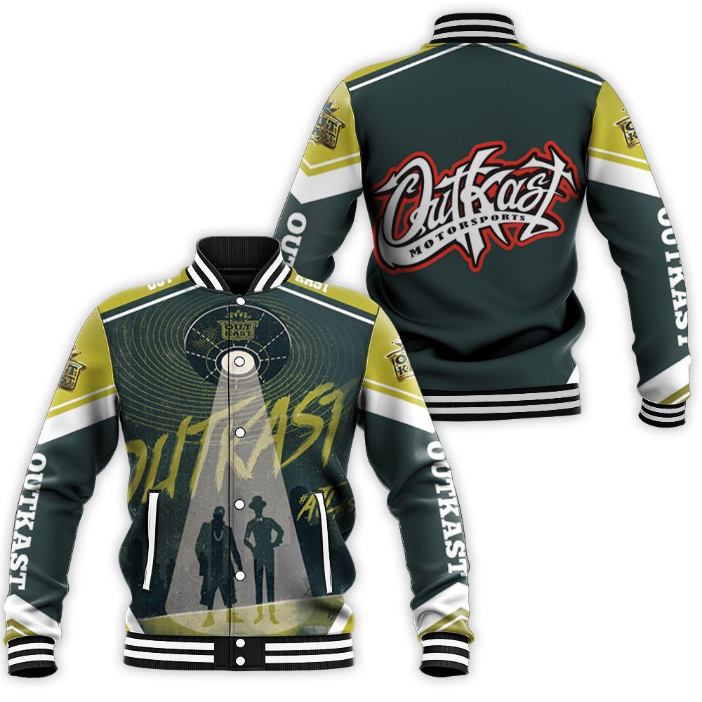 Outcast Atlast Show Baseball Jacket for Men Women