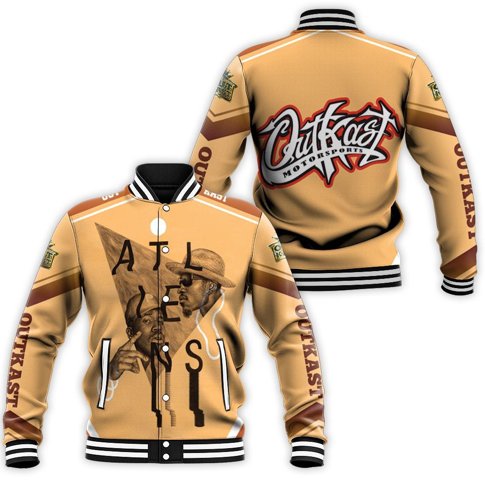 Outkast Atliens Baseball Jacket for Men Women