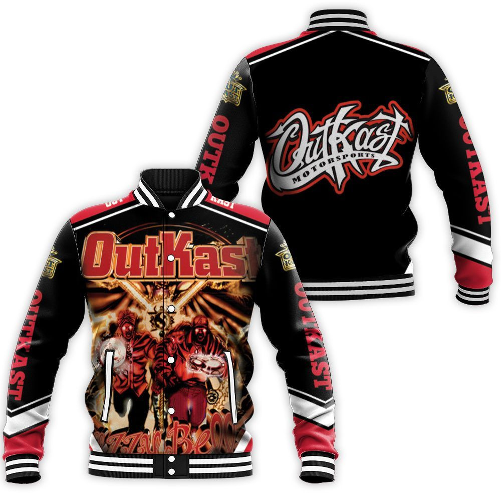 Outkast Jazzy Belle Baseball Jacket for Men Women