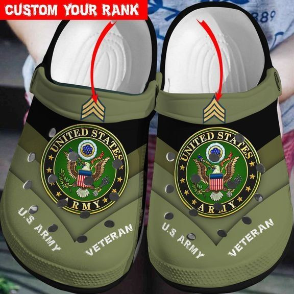 Perfect Gift Us Army Crocs - Veterans Clogs Shoes For Men And Women