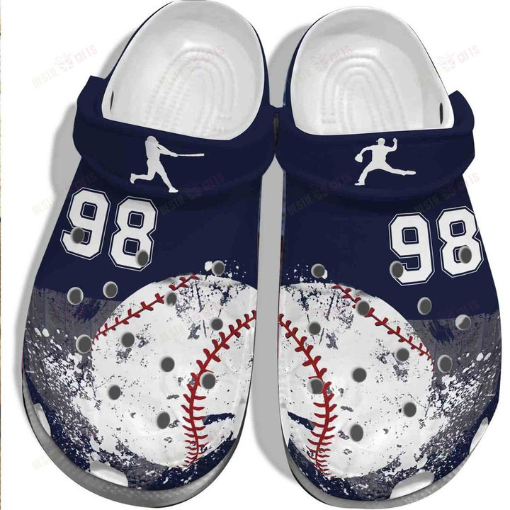 Personalized Actions In Baseball Crocs Classic Clogs Shoes