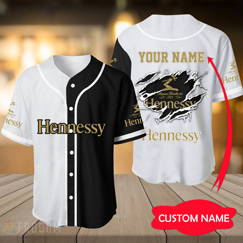 Personalized Basic Hennessy Baseball Jersey