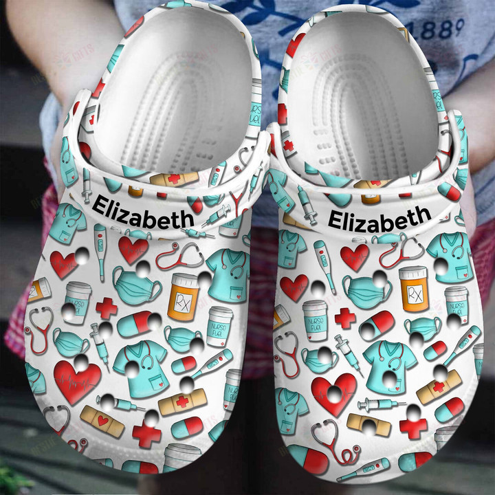 Personalized Best Gifts For Nurses Crocs Classic Clogs Shoes