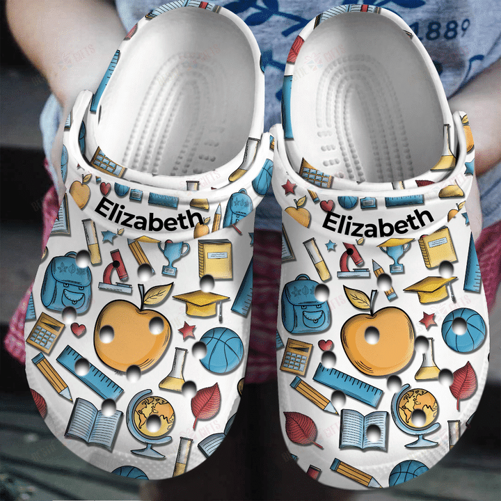 Personalized Best Gifts For Teachers Crocs Classic Clogs Shoes