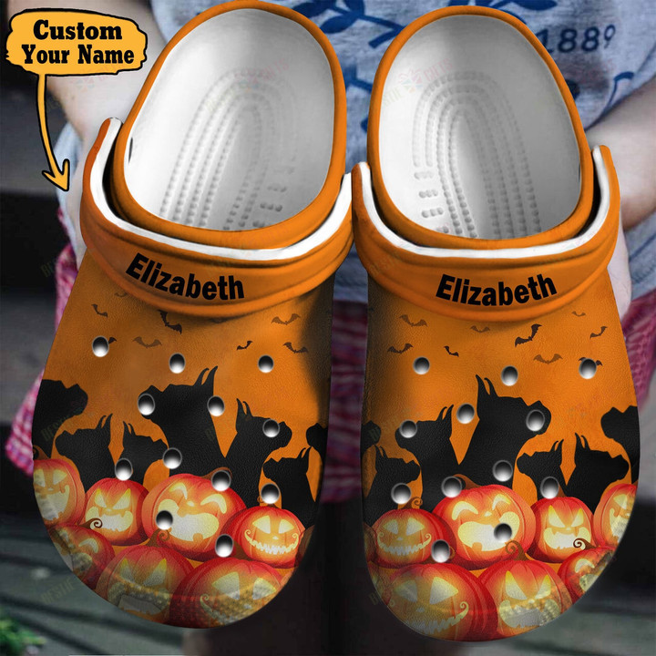 Personalized Boxer Halloween Best Gifts For Boxer Lovers Crocs Classic Clogs Shoes