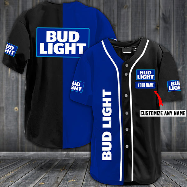 Personalized Bud Light Baseball Jersey