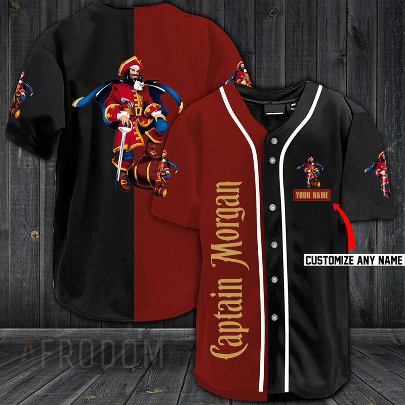 Personalized Captain Morgan Baseball Jersey