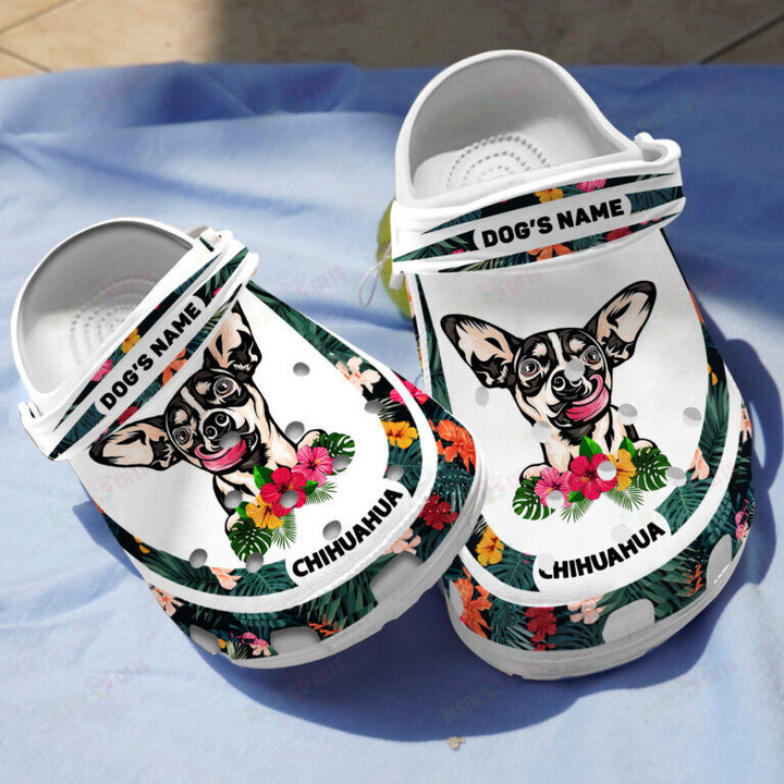 Personalized Chihuahua Crocs Classic Clogs Shoes