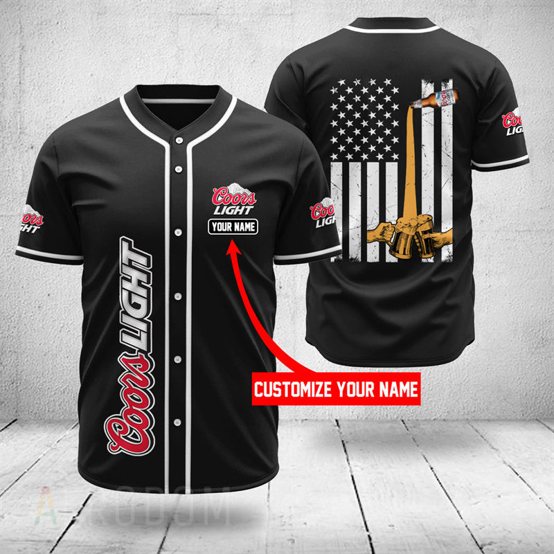 Personalized Coors Light Baseball Jersey