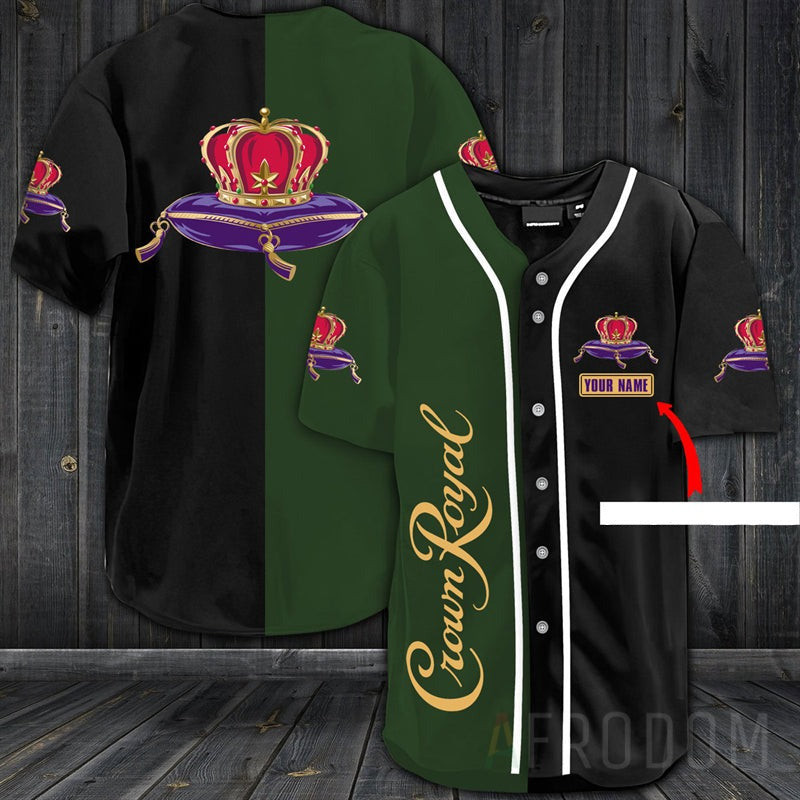 Personalized Crown Royal Baseball Jersey