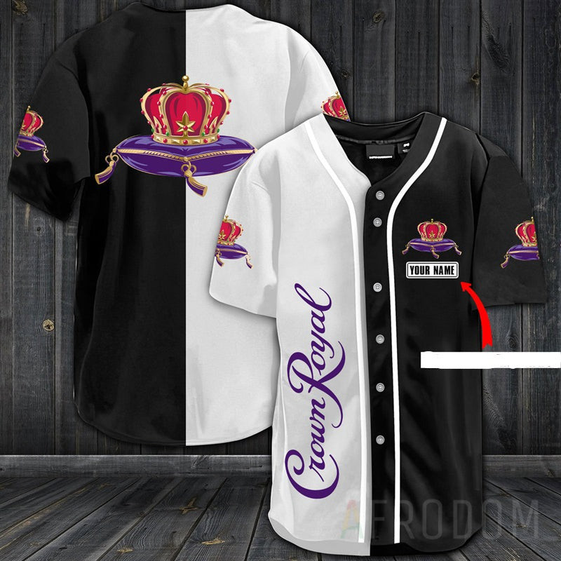 Personalized Crown Royal Baseball Jersey
