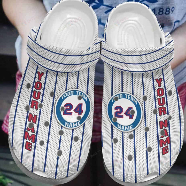 Personalized Funny Uniform Baseball Crocs Classic Clogs Shoes