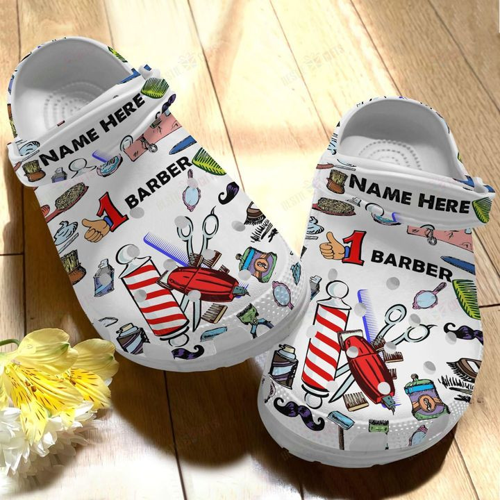 Personalized Hairstylist Barber Crocs Classic Clogs Shoes