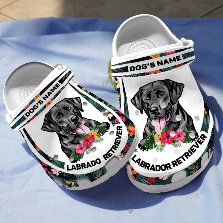 Personalized Labrador Retriever Crocs Classic Clogs Shoes