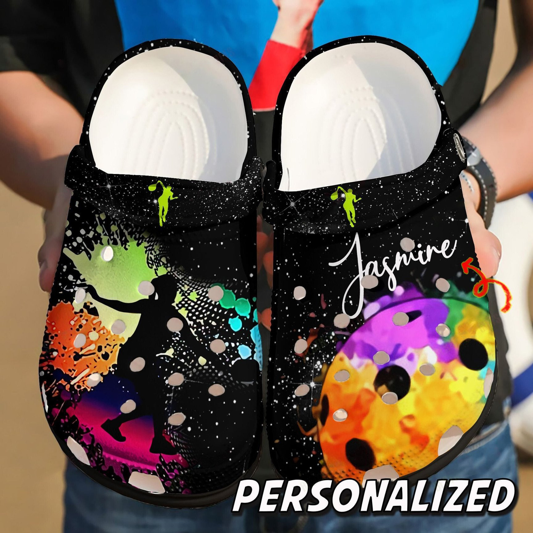 Personalized Pickleball Lover Crocs Clog Shoes Pickleball Crocs