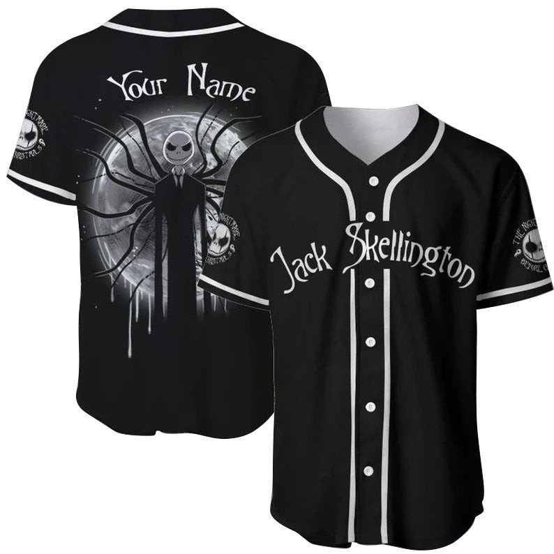 Personalized The Nightmare Of King Jack Skellington Jersey Shirt