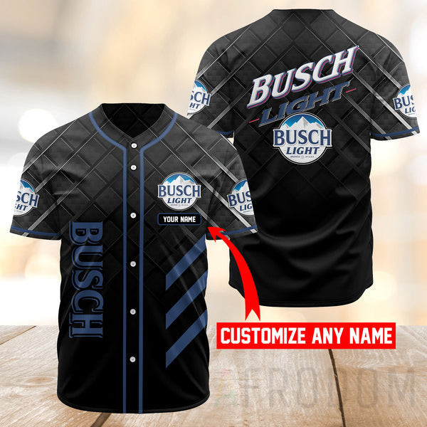 Personalized Vintage Busch Light Baseball Jersey, Unisex Jersey Shirt for Men Women