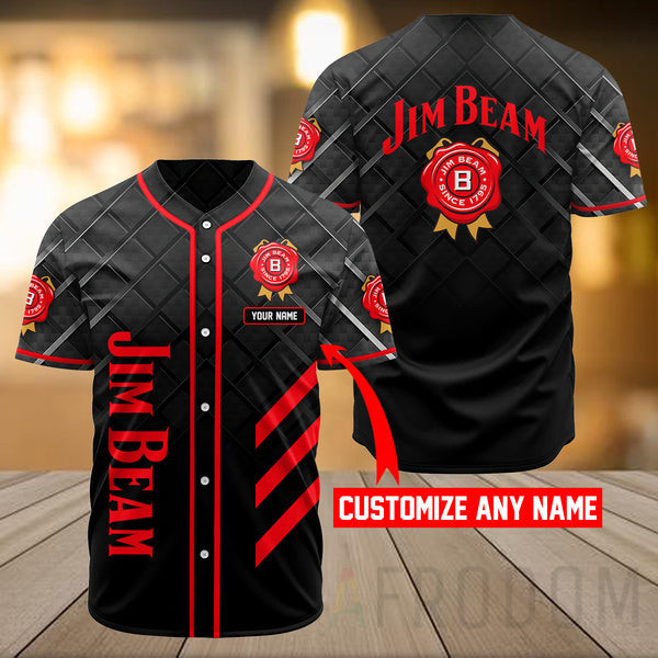 Personalized Vintage Jim Beam Baseball Jersey