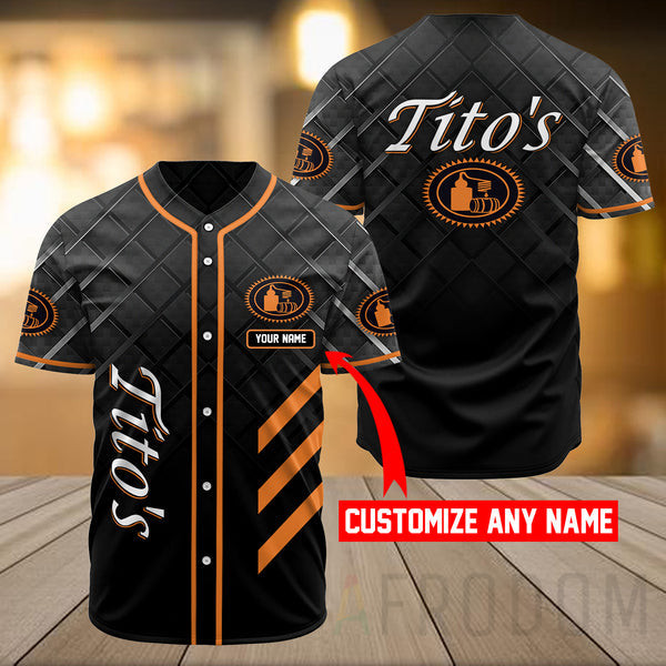 Personalized Vintage Titos Baseball Jersey