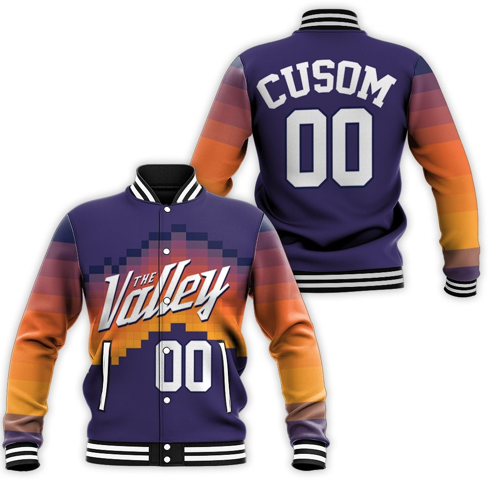 Phoenix Suns Nba New Arrival Personalized Baseball Jacket for Men Women