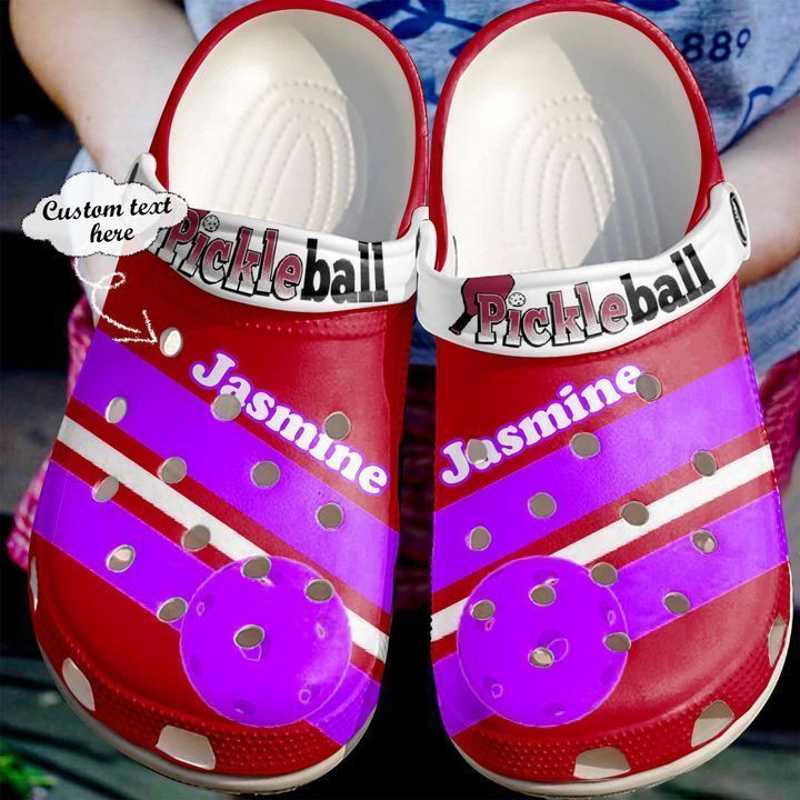 Pickleball Personalized Lovers Crocs Clog Shoes