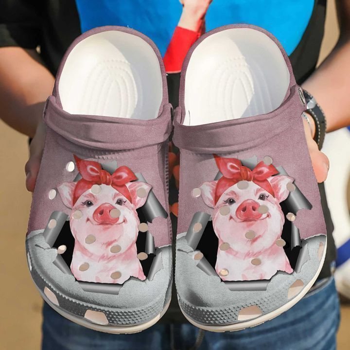 Pig Hello Crocs Classic Clogs Shoes