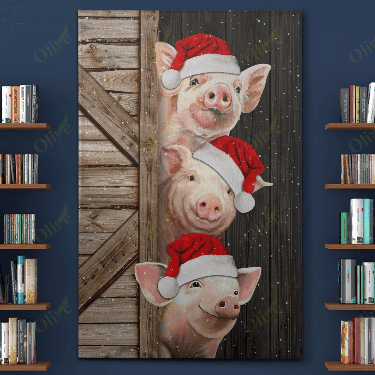 Pig - We Are Here To See You Poster And Canvas Art Wall Decor