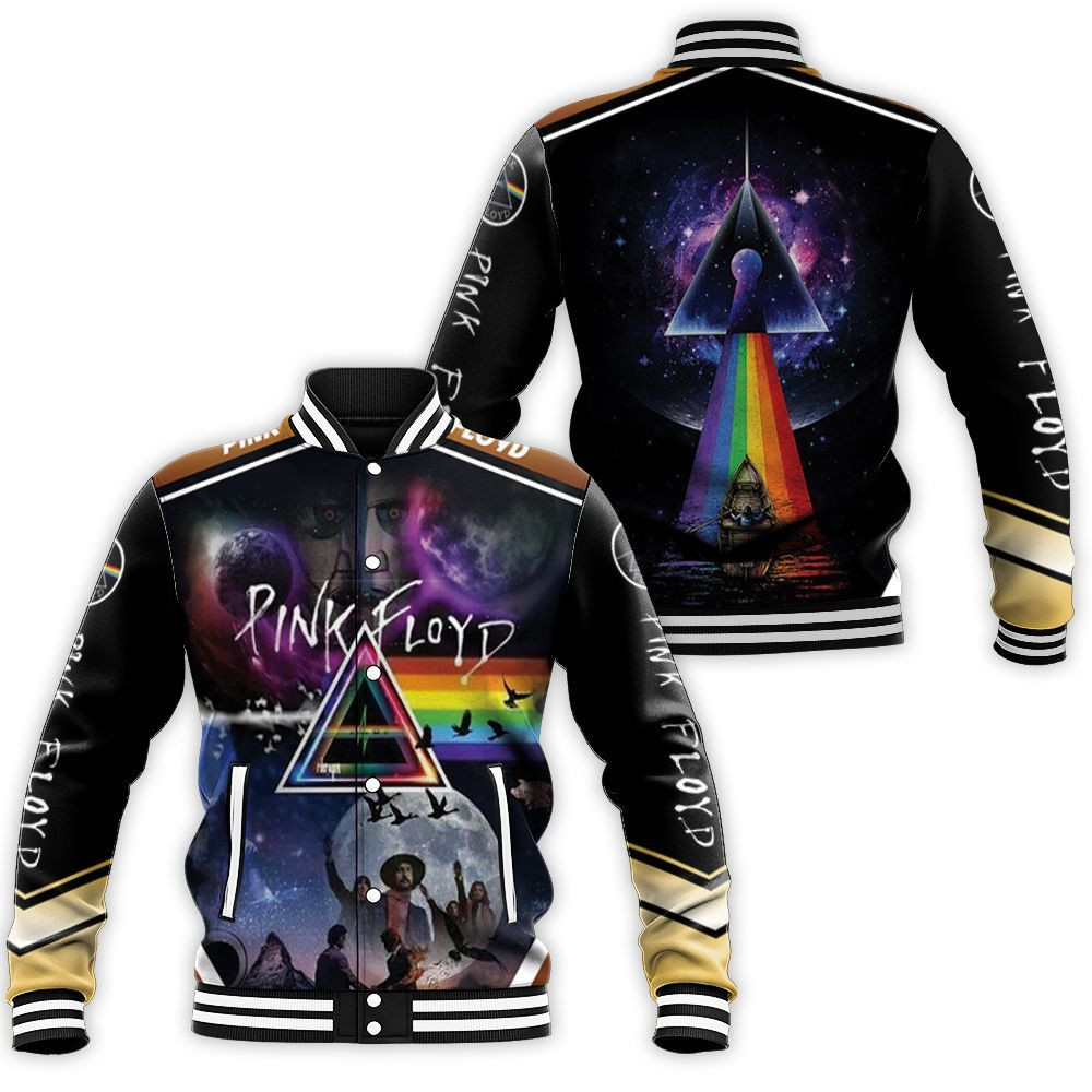 Pink Floyd Album Covers Baseball Jacket for Men Women