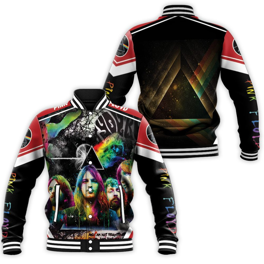 Pink Floyd Albums Mashup Baseball Jacket for Men Women