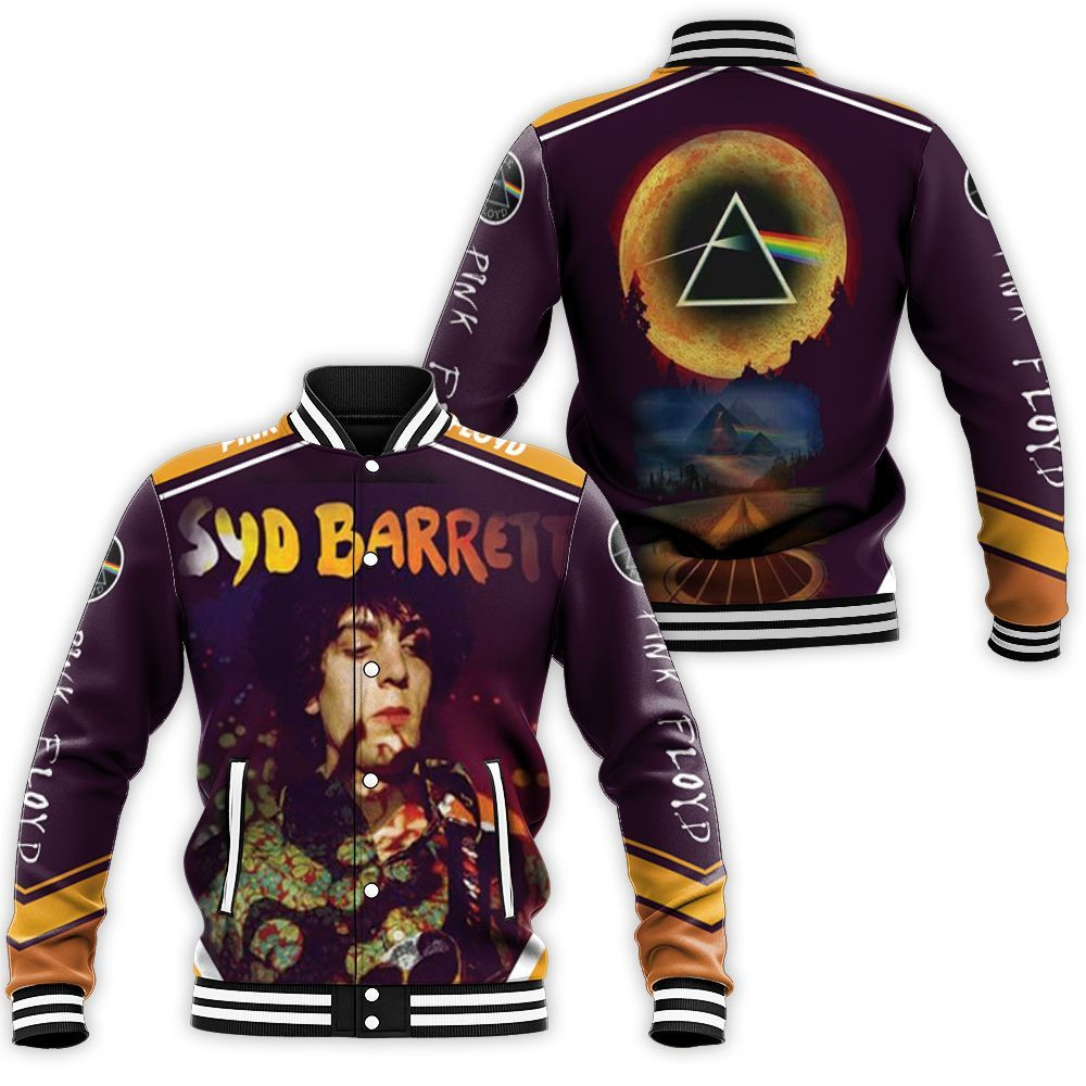 Pink Floyd Syd Barrett Baseball Jacket for Men Women