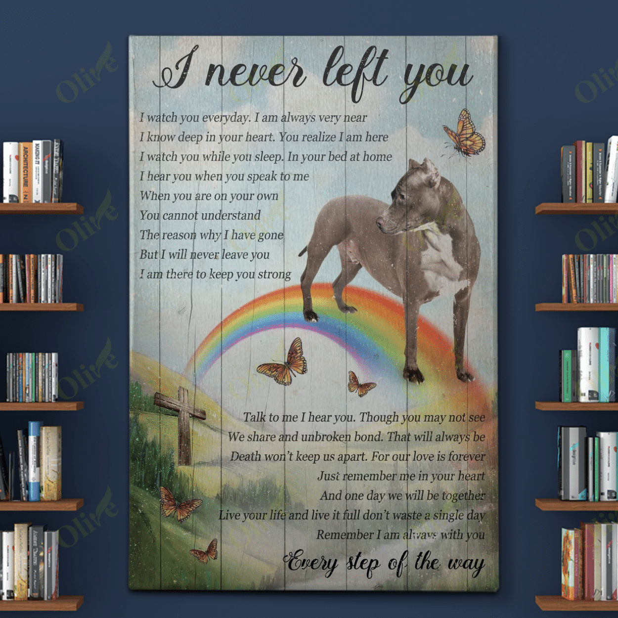 Pit Bull - I Never Left You Poster And Canvas Art Wall Decor