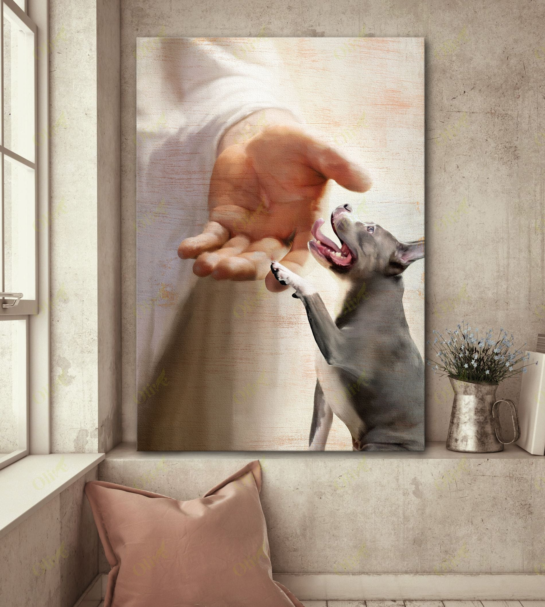 Pit Bull - Take My Hand 2 Poster And Canvas Art Wall Decor