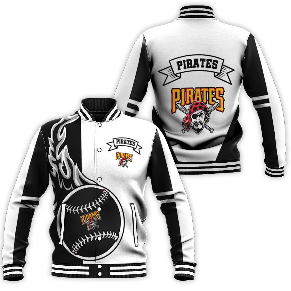 Pittsburgh Pirates 3d Baseball Jacket for Men Women