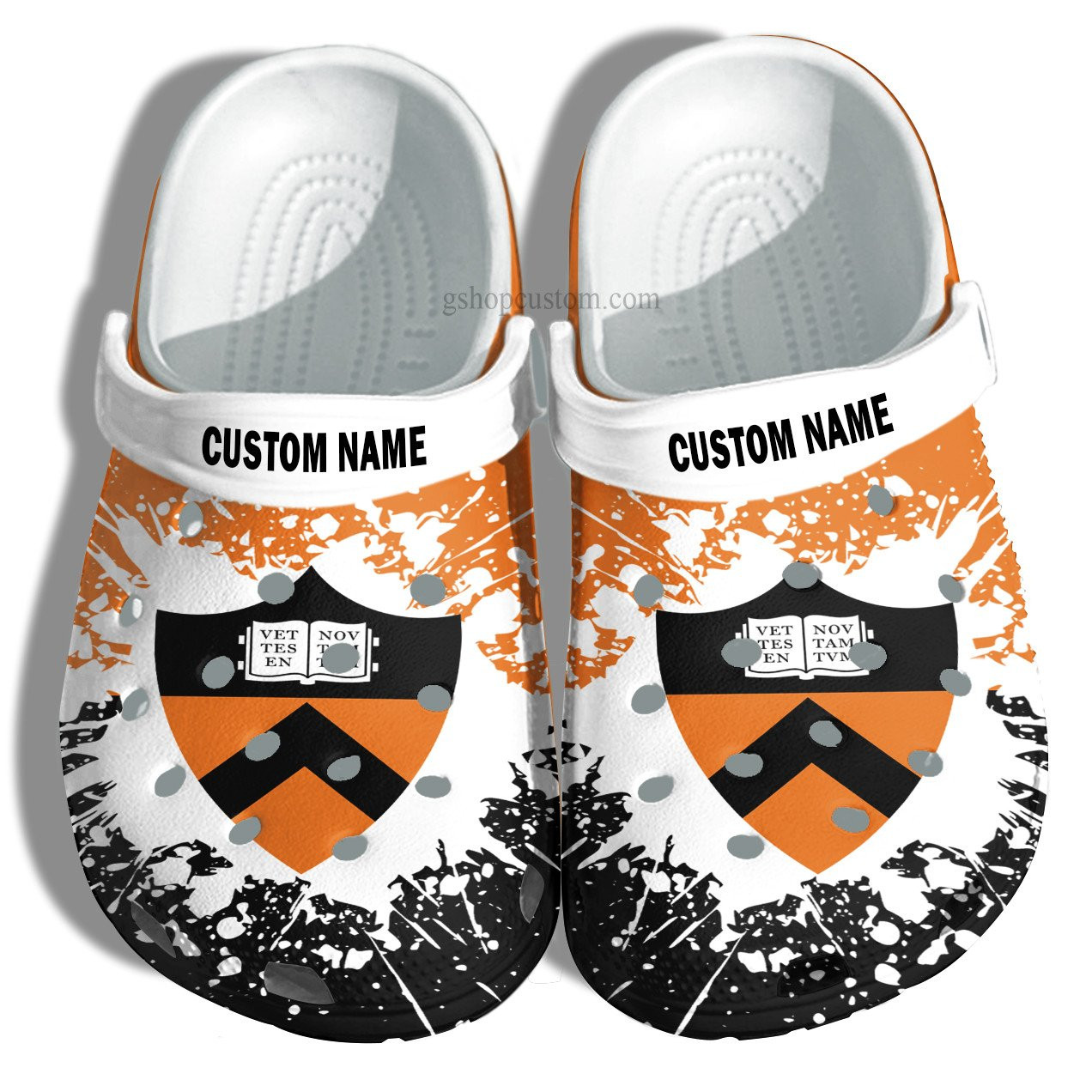 Princeton University Graduation Gifts Croc Shoes Customize- Admission Gift Crocs Shoes