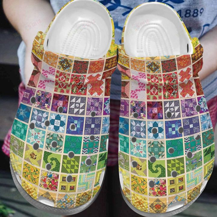 Quilting World Crocs Classic Clogs Shoes