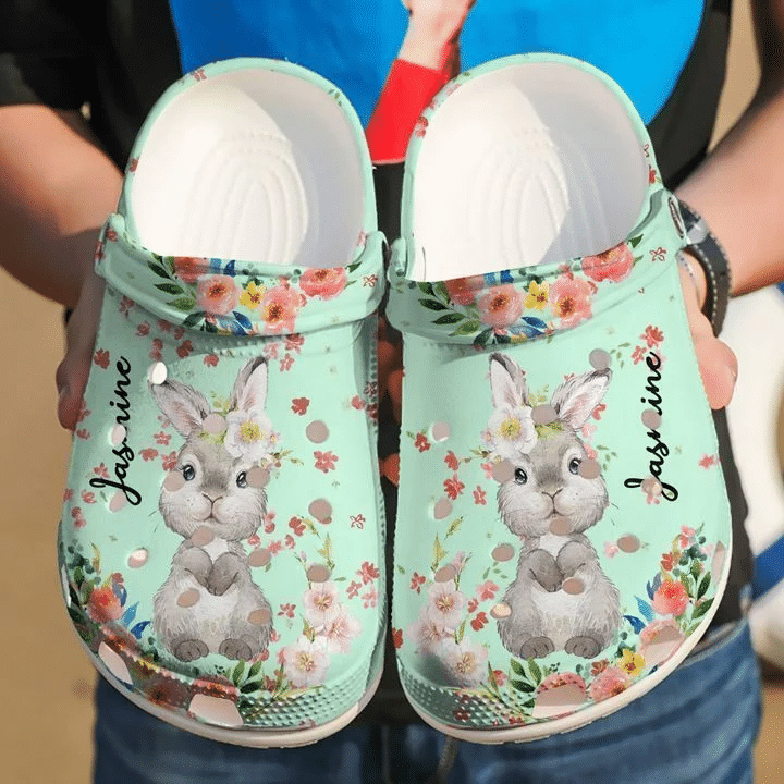 Rabbit Personalized Lovely Crocs Classic Clogs Shoes