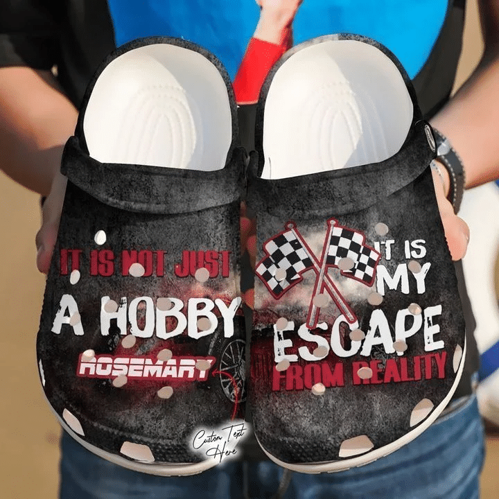 Racing Personalized Not Just A Hobby Crocs Classic Clogs Shoes