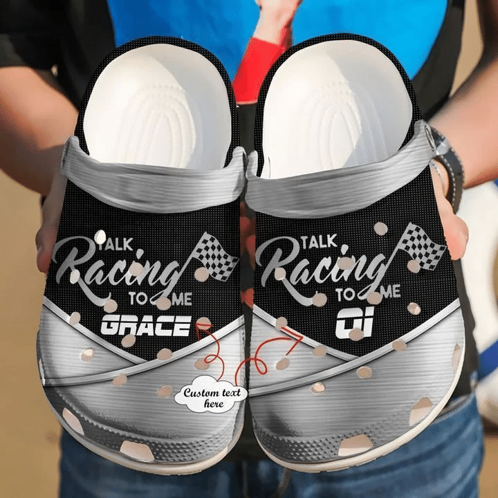 Racing Personalized Talk To Me V2 Crocs Classic Clogs Shoes