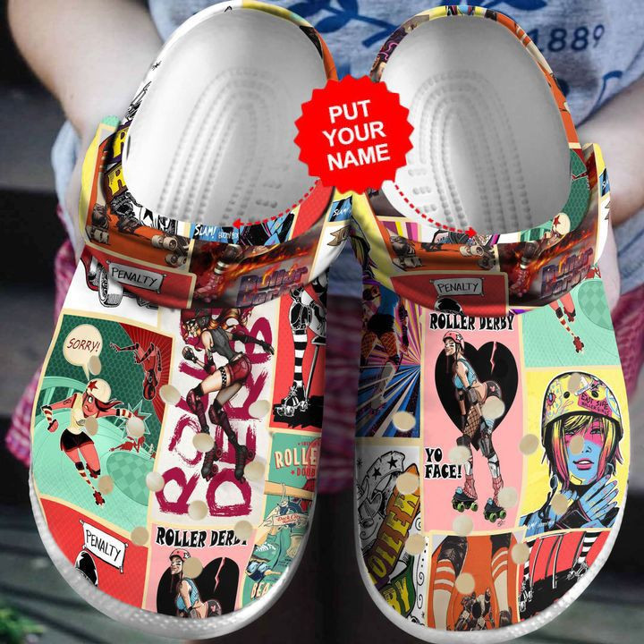 Roller Derby Fans Crocs For Men And Women