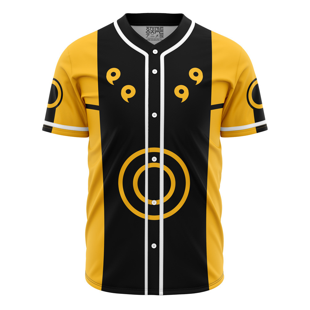 Sage of 6 Paths Naruto Yellow Baseball Jersey, Unisex Jersey Shirt for Men Women