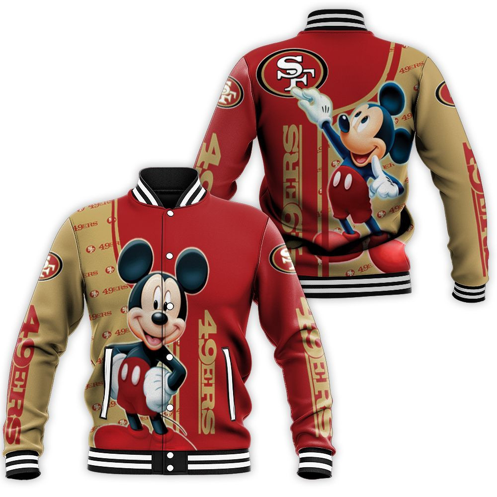 San Francisco 49ers Fan 3d Baseball Jacket for Men Women