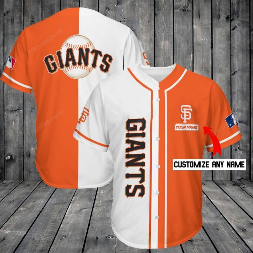 San Francisco Giants Personalized Baseball Jersey Shirt 210