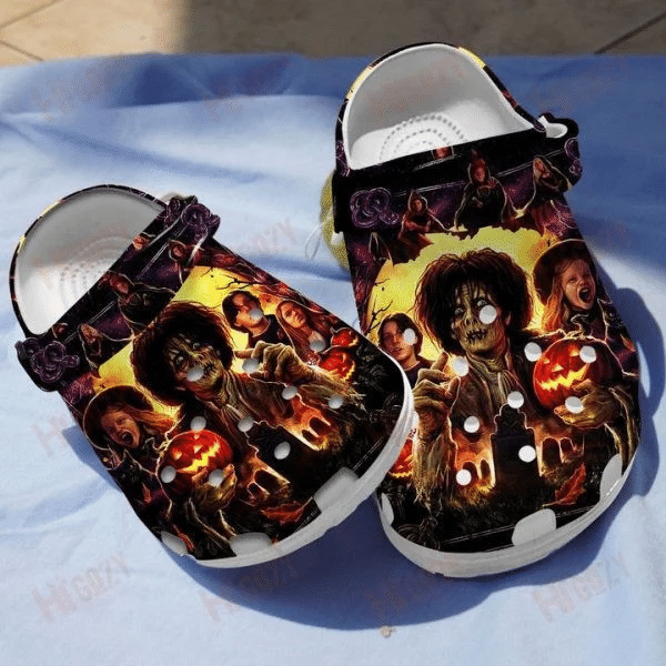 Scary Hocus Pocus Film Halloween Clogs Shoes