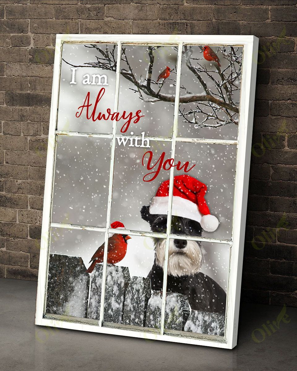 Schnauzer - Always With You Poster And Canvas Art Wall Decor