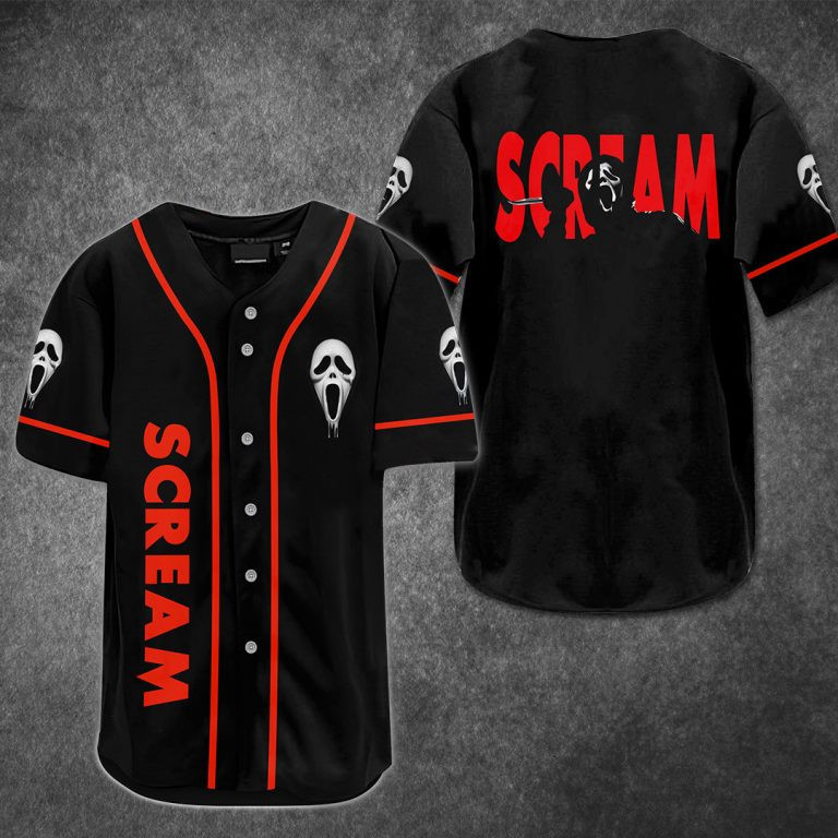 Scream Baseball Jersey