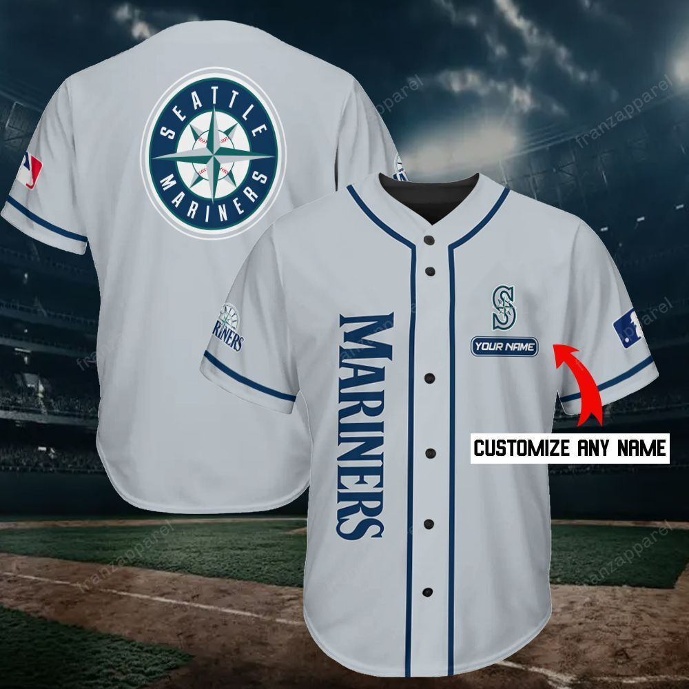 Seattle Mariners Personalized Baseball Jersey Shirt 221