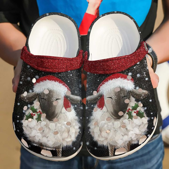 Sheep Christmas Crocs Crocband Clog Shoes For Men Women