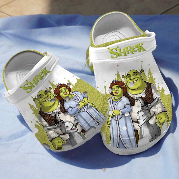 Shrek Crocs Classic Clogs Shoes