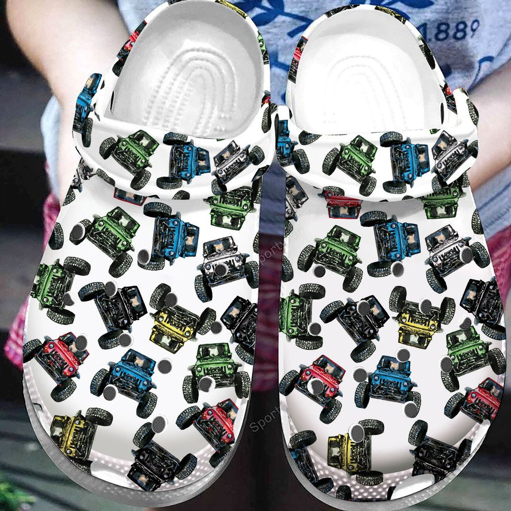 Simple Color Jeep Clogs Shoes
